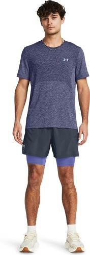 UNDER ARMOUR-Short 2 en 1 Under Armour Launch1 5"-4