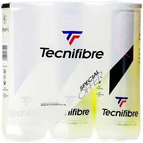 TECNIFIBRE-Balle de padel Tecnifibre Padel Tour (x3)-image-1