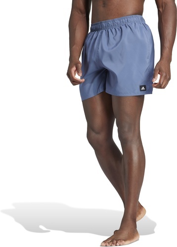 adidas Performance-Short de bain uni CLX coupe courte-1