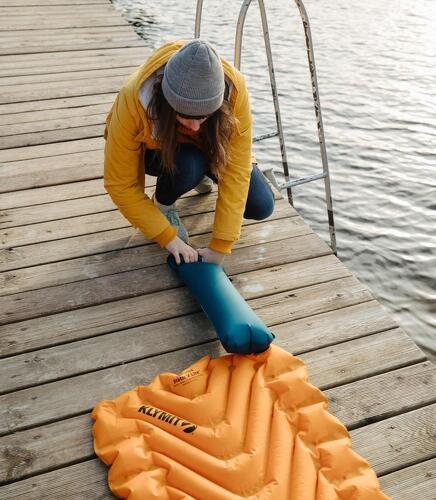 Klymit-INSULATED STATIC VR Matelas autogonflant à isolation renforcée - Rouge-4