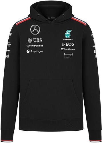 MERCEDES AMG PETRONAS MOTORSPORT-Sweat À Capuche Équipe Mercedes Amg Petronas Officiel Formule 1-1