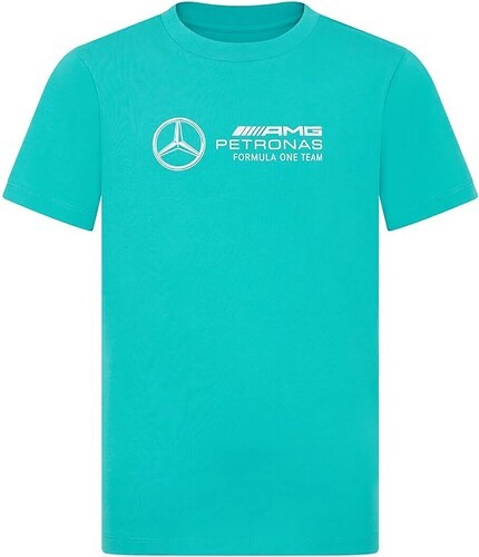 MERCEDES AMG PETRONAS MOTORSPORT-T Shirt À Grand Logo Mercedes Amg Petronas Officiel Formule 1-1