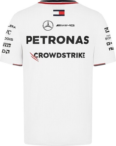 MERCEDES AMG PETRONAS MOTORSPORT-T Shirt De Pilote De L'Équipe Mercedes Amg Petronas Officiel Formule 1-1