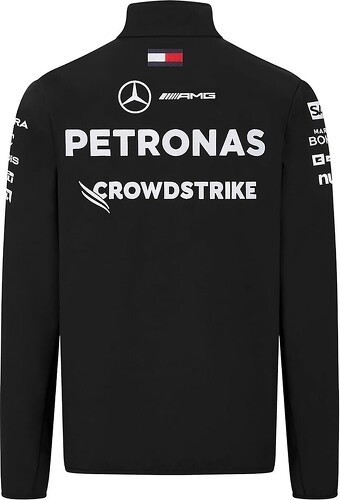 MERCEDES AMG PETRONAS MOTORSPORT-Veste Softshell Équipe Mercedes Amg Petronas Officiel Formule 1-1