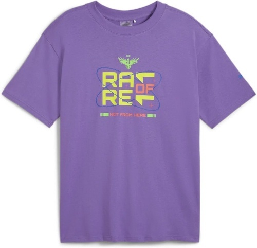 PUMA-T-shirt Puma Melo Spark Tee Purple-image-1