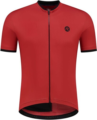 Rogelli-Maillot Manches Courtes Velo Rogelli Essential - Homme - Rouge-image-1