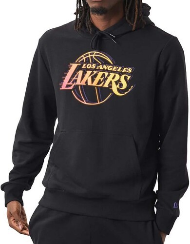 NEW ERA-Sweat Noir Homme New Era Lakers de Los Angeles-image-1