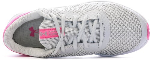 UNDER ARMOUR-Chaussures de Sport Grise/Rose Femme Under Armour Charged Pursuit 3-3