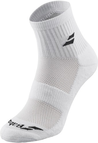 BABOLAT-Chaussettes Babolat Quarter 3 Pairs Pack Blanc-1