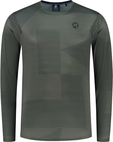 Rogelli-Maillot Manches Longues Velo Rogelli Adventure Core - Homme - Verte-image-1