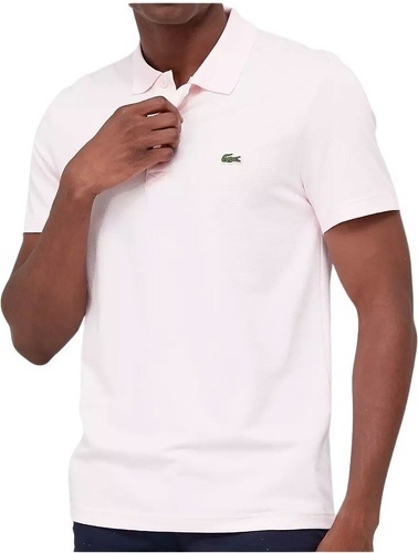 LACOSTE-Polo Lacoste Homme REGULAR FIT Rose clair-image-1