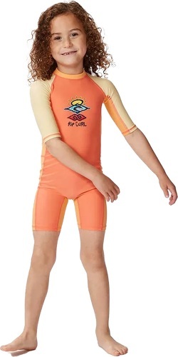 RIP CURL-Rip Curl Enfants Cosmic UPF Manches Courtes Swim Suit - Re-0