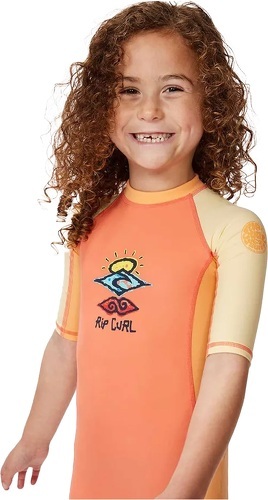 RIP CURL-Rip Curl Enfants Cosmic UPF Manches Courtes Swim Suit - Re-2