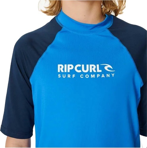 RIP CURL-Rip Curl Enfants Shock UPF Short Sleeve Boy Lycra Vest - B-1