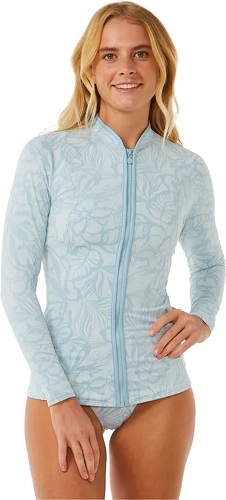 RIP CURL-Rip Curl Femmes Sun Chaser Gilet Lycra Zippé à Manches Longues 16-0