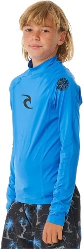 RIP CURL-Rip Curl Garçons Brand Wave UPF Long Sleeve Lycra Vest - B-1