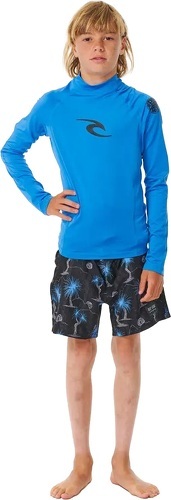 RIP CURL-Rip Curl Garçons Brand Wave UPF Long Sleeve Lycra Vest - B-4