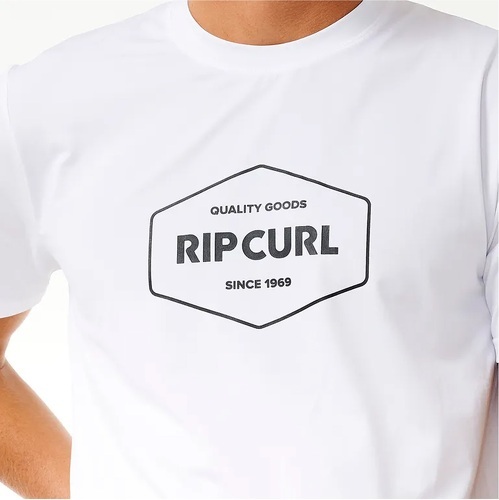 RIP CURL-Rip Curl Hommes Agrafeuse Gilet Lycra UPF à Manches Courtes 14UMR-4