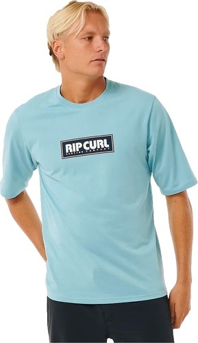 RIP CURL-Rip Curl Hommes Icons Of Surf Short Sleeve UV Tee - Dusty-image-1