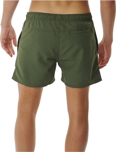 RIP CURL-Rip Curl Hommes Short De Volley 15" Décalé - Dark Olive-2