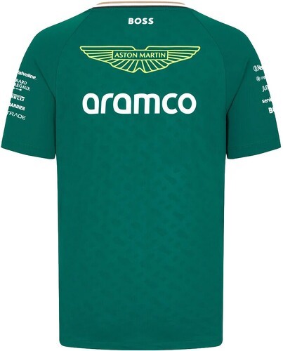 ASTON MARTIN F1 TEAM-T-shirt de l'équipe Aston Martin Officiel Formule 1 Homme Vert-1