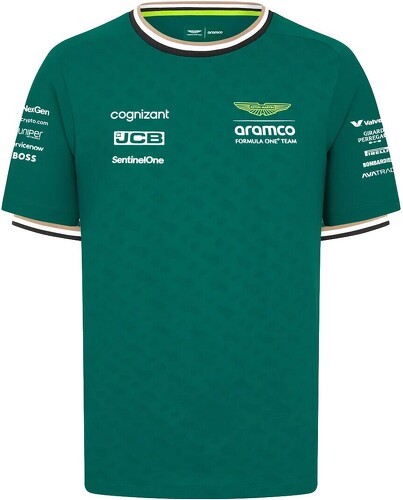 ASTON MARTIN F1 TEAM-T-shirt de l'équipe Aston Martin Officiel Formule 1 Homme Vert-image-1
