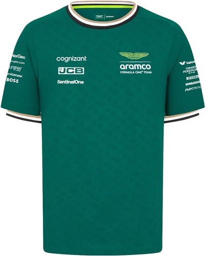 ASTON MARTIN F1 TEAM-T-shirt de l'équipe Aston Martin Officiel Formule 1 Homme Vert-0