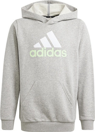 adidas Sportswear-Sweat-shirt à capuche bicolore en coton Big Logo Essentials-0