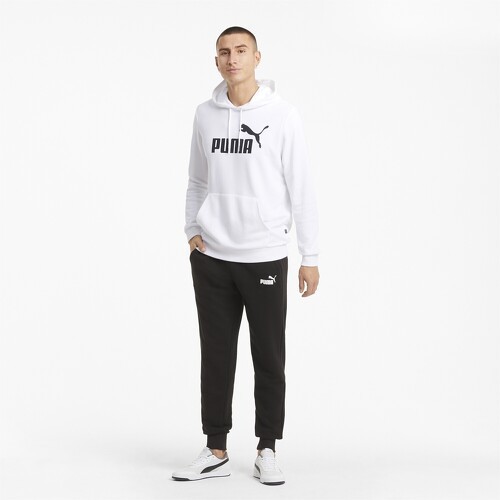 PUMA-Hoodie à gros logo Essentials Homme-4