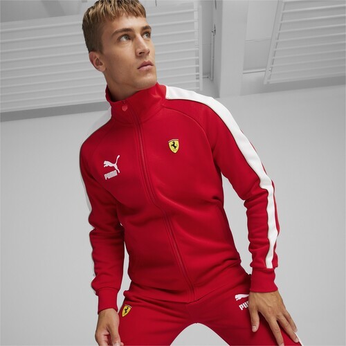 PUMA-Veste De Sports Automobiles Iconic T7 Scuderia Ferrari Race-2