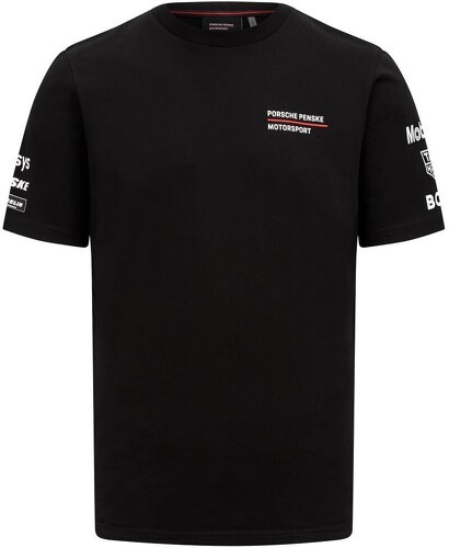 PORSCHE MOTORSPORT-T-Shirt De L'équipe Porsche Penske Motorsport - Noir Adulte-1