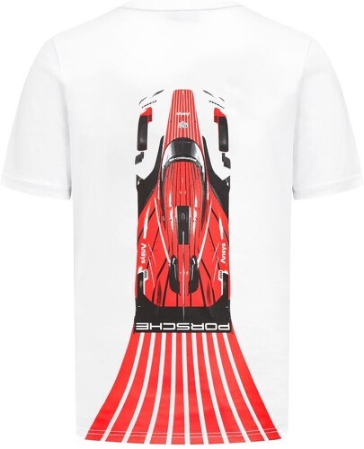 PORSCHE MOTORSPORT-T-Shirt Graphique Porsche Penske Motorsport - Blanc Adulte-image-1
