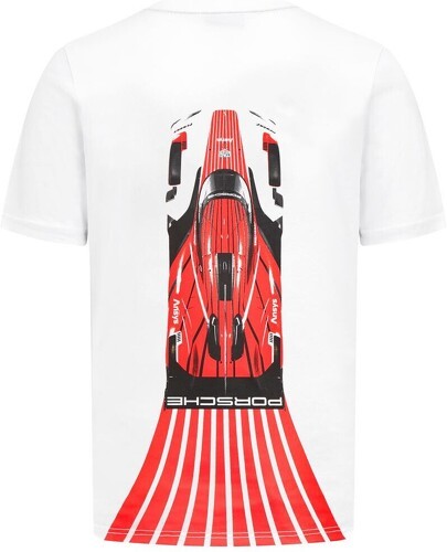 PORSCHE MOTORSPORT-T-Shirt Graphique Porsche Penske Motorsport - Blanc Adulte-0