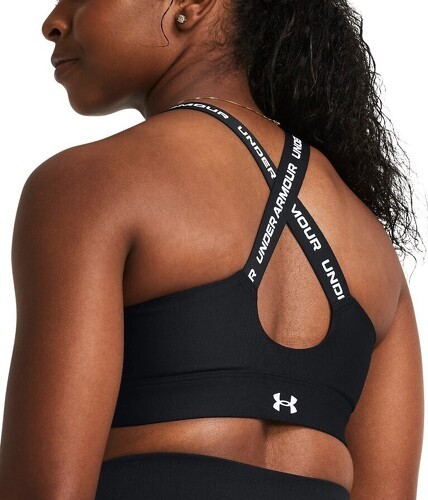 UNDER ARMOUR-UA Infinity High Zip 2.0 Bra-BLK-1