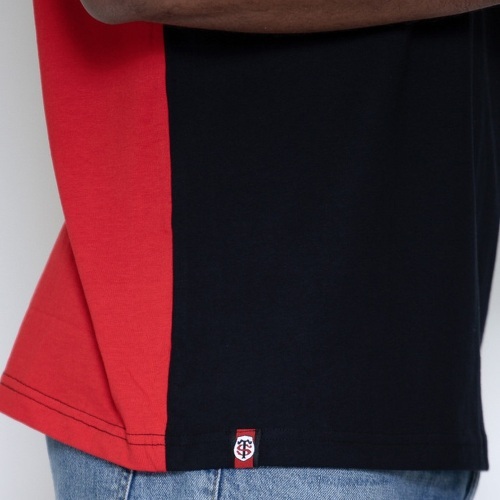 STADE TOULOUSAIN-TSHIRT STADE TOULOUSAIN ARROW ROUGE ET NOIR-2