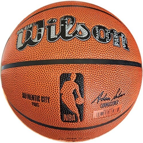 WILSON-Ballon De Basketball Wilson Nba Authentic City Paris T7-2