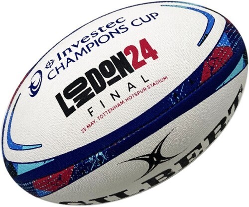 GILBERT-Ballon de Rugby Gilbert Réplica de la finale Investec Champions Cup 2024-image-1