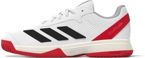 adidas Performance-COURTFLASH K FTWR WHITE/CORE BLACK/LUCID RED-0