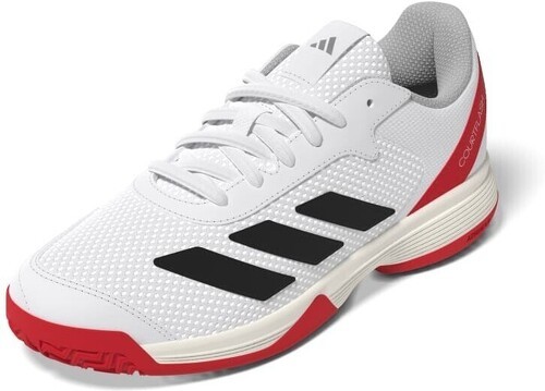 adidas Performance-COURTFLASH K FTWR WHITE/CORE BLACK/LUCID RED-1