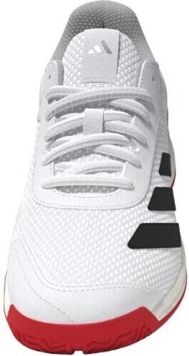 adidas Performance-COURTFLASH K FTWR WHITE/CORE BLACK/LUCID RED-2