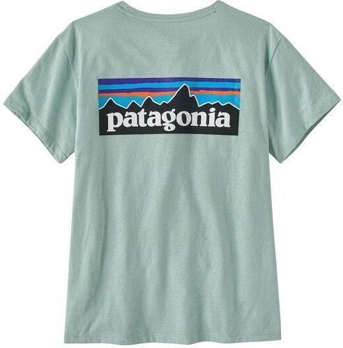 PATAGONIA-T-shirt P-6 Logo Responsibili Wispy Green-image-1