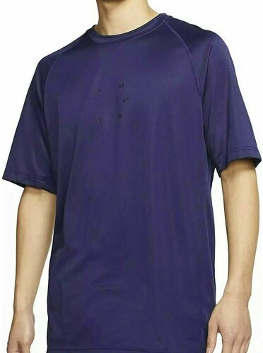 NIKE-T-shirt de Running Bleu Foncé Homme Nike Knit-image-1