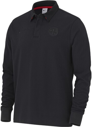 NIKE-Polo Manches Longues Héritage Noir Stade Toulousain 2023/2024-image-1