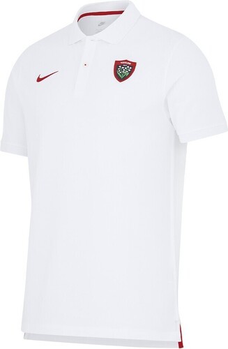 NIKE-Polo Piqué Blanc RC Toulon 2023/2024-0