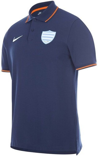 NIKE-Polo Piqué Bleu Marine Racing 92 2022/2023-image-1