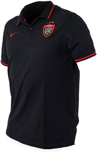 NIKE-Polo Piqué Noir RC Toulon 2022/2023-0