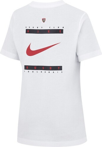 NIKE-T-Shirt Enfant Graphic 2 Blanc RC Toulon 2023/2024-1