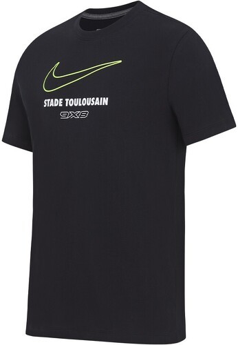 NIKE-T-Shirt Graphic 1 Noir Stade Toulousain 2023/2024-image-1