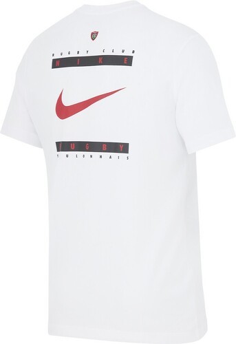 NIKE-T-Shirt Graphic 2 Blanc RC Toulon 2023/2024-1