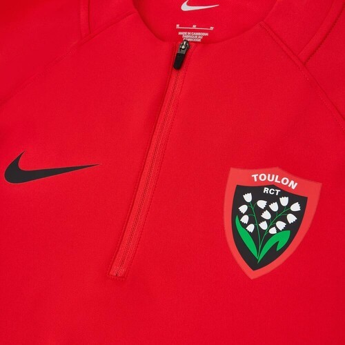 NIKE-Veste 1/4 Zip training RC Toulon 2023/2024-2